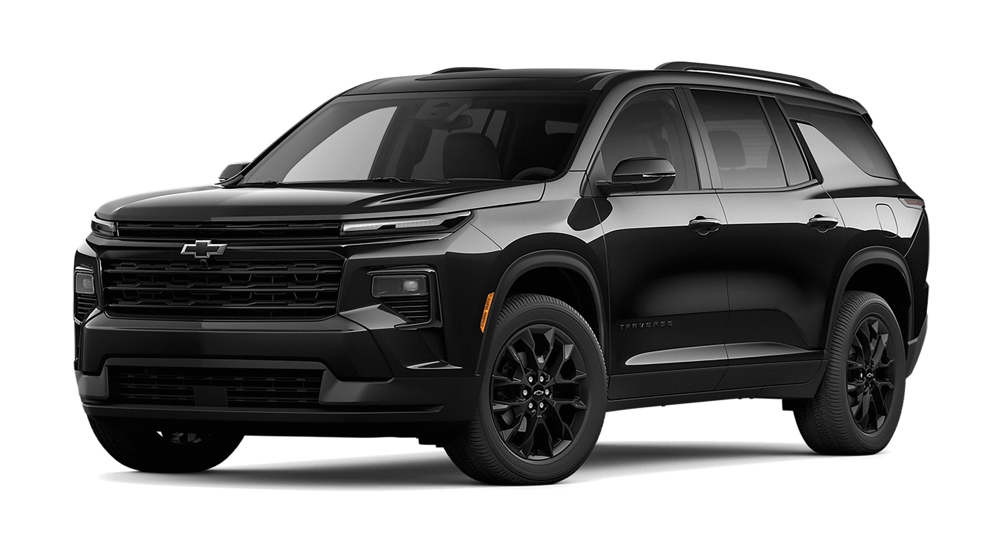 Color exterior negro metálico Chevrolet Traverse Z71 midnight