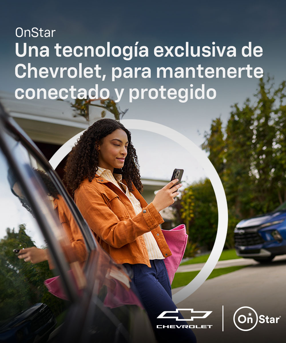 OnStar tecnología a bordo de tu Chevrolet